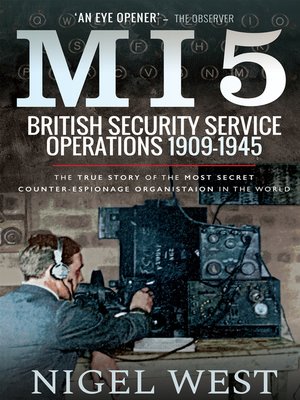 cover image of MI5